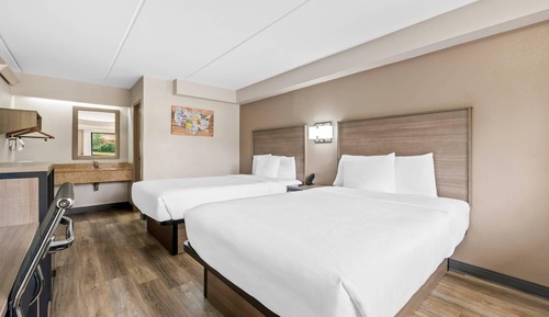 Habitación estándar, 2 camas de matrimonio, no fumadores
