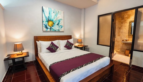 Habitación estándar doble, patio