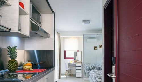 Habitación Deluxe doble, balcón, vistas parciales al mar