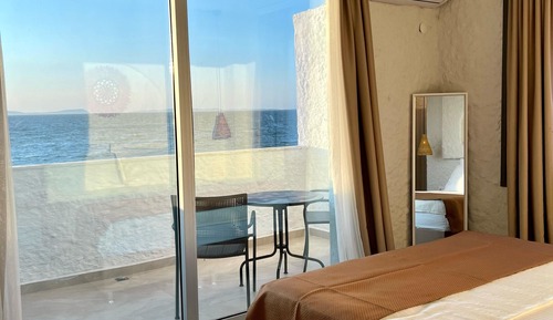 Habitación Deluxe doble, balcón, vistas al mar