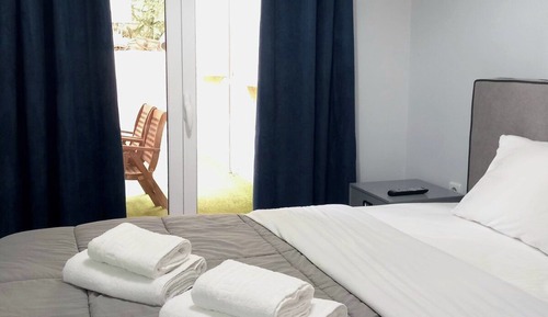 Apartamento Deluxe, balcón