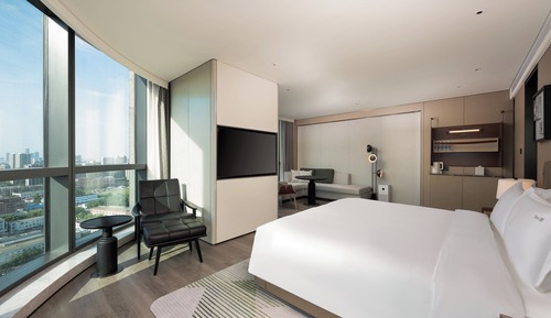 Habitación Premium, 1 cama de matrimonio grande, vistas a la ciudad