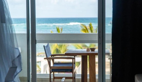 Habitación familiar, vistas al jardín