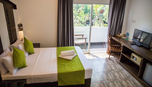 Habitación doble superior, balcón