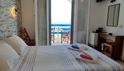 Habitación Deluxe doble, balcón, vistas al mar