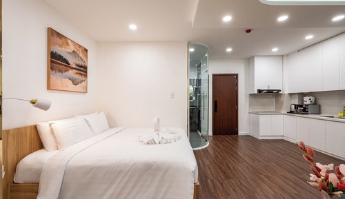 Habitación Deluxe doble, 1 cama de matrimonio grande, bañera
