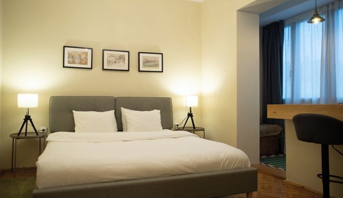 Habitación Deluxe doble, Aire acondicionado, vistas al jardín