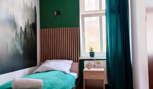 Habitación individual, vistas al jardín