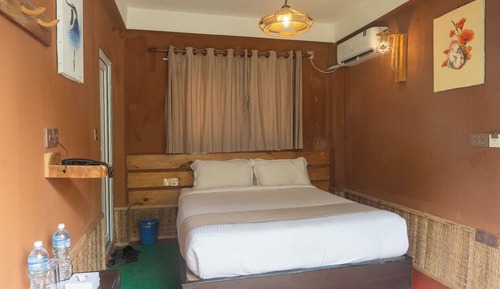Habitación Deluxe doble, 1 cama de matrimonio grande, balcón, vistas al río