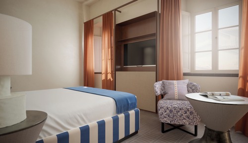 Habitación Deluxe doble de uso individual