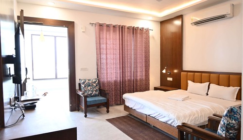 Habitación Deluxe con 1 cama doble o 2 individuales, vistas al jardín