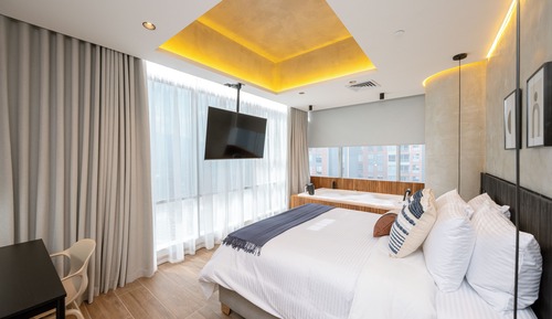 Apartamento exclusivo, vistas a la ciudad