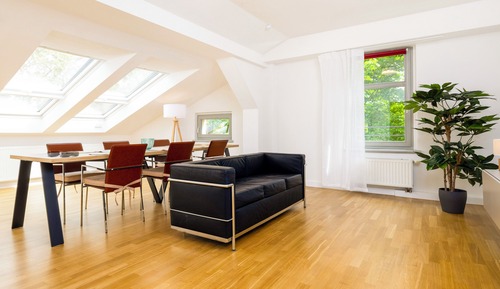 Apartamento Confort, no fumadores, vistas al patio