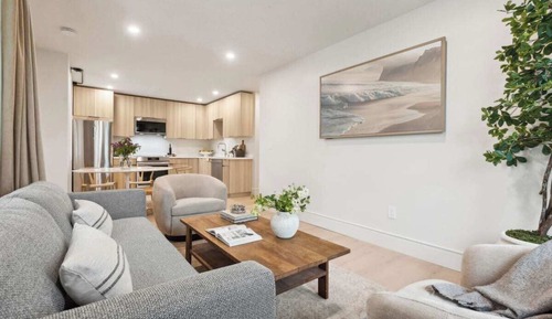Apartamento ejecutivo, 2 habitaciones, balcón, vistas a la montaña