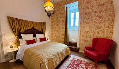 Habitación superior, 1 cama de matrimonio, no fumadores, vistas al jardín