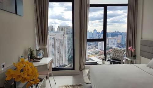 Estudio superior, 1 habitación, vistas a la ciudad