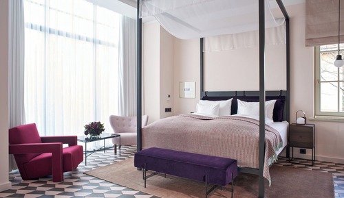 Habitación Deluxe doble, balcón, vistas al jardín