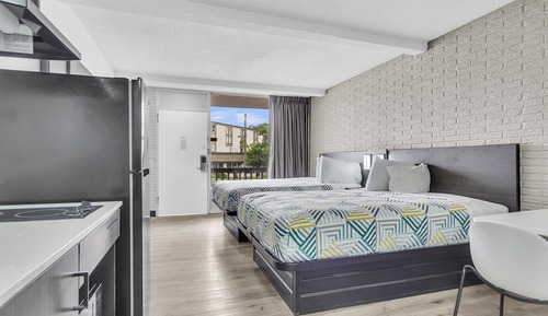 Habitación estándar, 2 camas de matrimonio, no fumadores