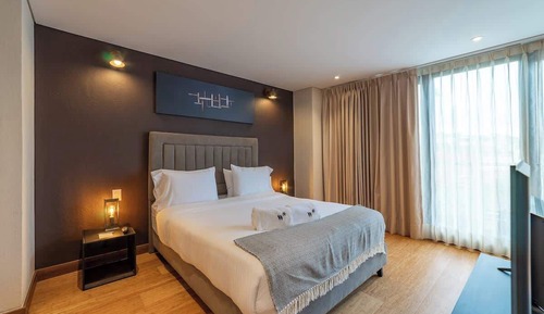 Apartamento, 1 cama de matrimonio con sofá cama, balcón, vistas a la ciudad (La Primera 314)