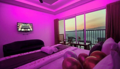 Habitación Deluxe doble, balcón, vistas a la montaña