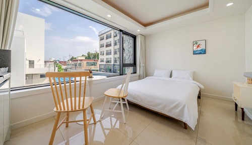 Habitación básica, 1 habitación (Room 405(Half Ocean View/Private BBQ))