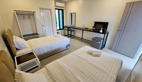 Habitación con 2 camas individuales
