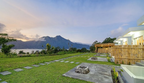 Habitación Deluxe doble, balcón, vistas al lago