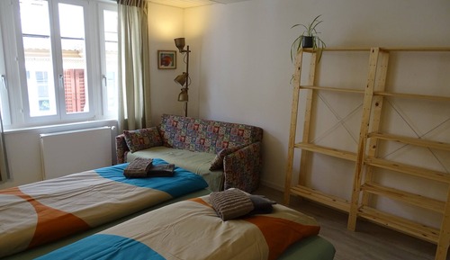 Dormitorio compartido, 1 habitación, fumadores, balcón