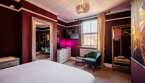 Habitación Deluxe doble, 1 cama de matrimonio grande, no fumadores, baño privado