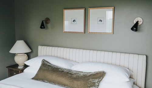 Casa de campo de lujo, 1 cama de matrimonio grande, baño privado, vistas a la colina