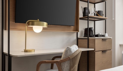 Habitación, 1 cama de matrimonio grande con sofá cama