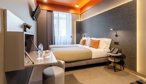 Habitación estándar con 1 cama doble o 2 individuales