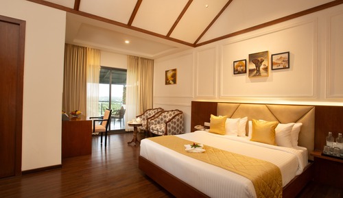 Habitación de lujo, vistas al jardín