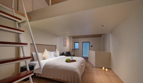 Villa Deluxe, vistas al jardín