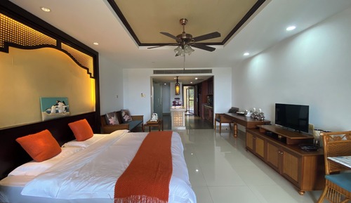 Apartamento superior, vistas al jardín