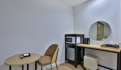 Habitación básica doble, vistas a la ciudad