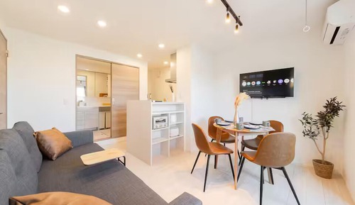 Apartamento básico, vistas a la ciudad