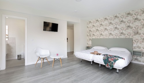 Habitación estándar con 2 camas individuales, vistas a la ciudad