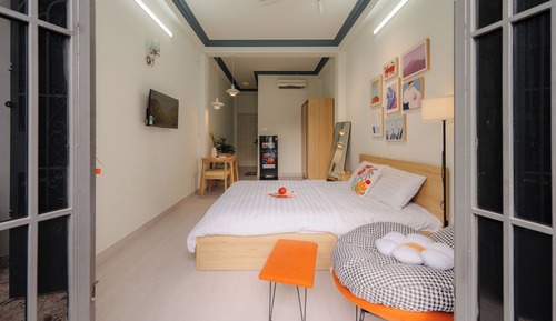 Habitación doble superior, balcón, vistas a la ciudad