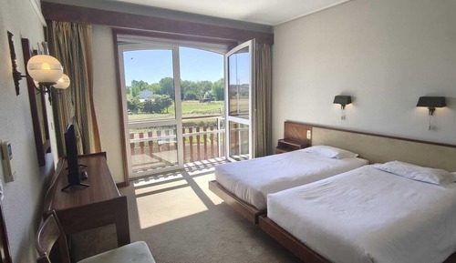 Habitación clásica doble, vistas al jardín