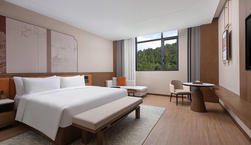 Habitación, 1 cama de matrimonio grande, no fumadores, vistas a la montaña