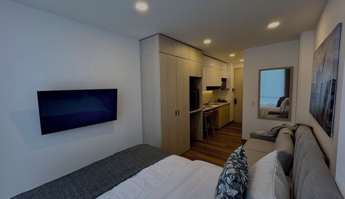 Estudio Deluxe, vistas a la ciudad