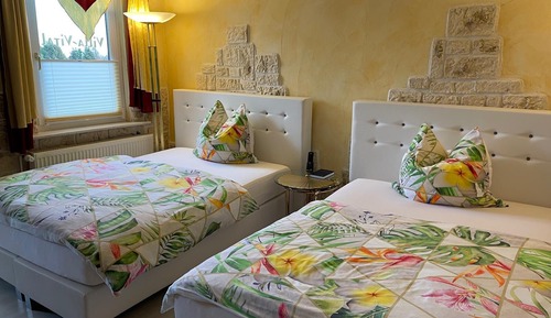 Habitación cuádruple Deluxe, 2 camas de matrimonio