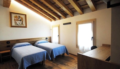 Habitación con 1 cama doble o 2 individuales