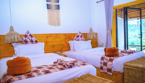 Habitación Deluxe con 1 cama doble o 2 individuales, vistas al parque