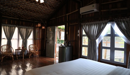 Habitación doble, vistas al jardín