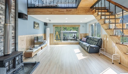 Habitación básica, 2 habitaciones (Green Hill (House/Fireplace/Karaoke))