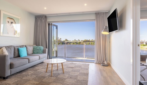 Habitación, vistas al lago