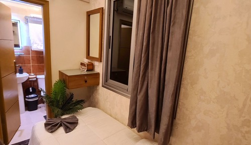 Habitación individual superior, vistas al patio
