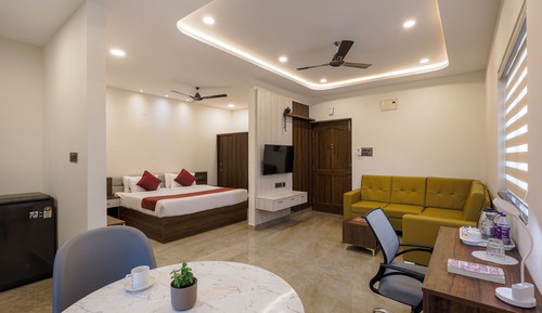 Suite estudio Confort, balcón